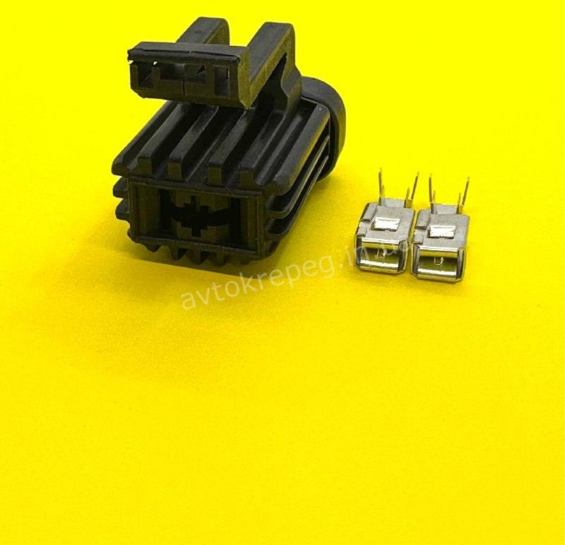 P280 Роз'єм 2-х контактний для електро вентилятора радіатора Нива Калина Пріора