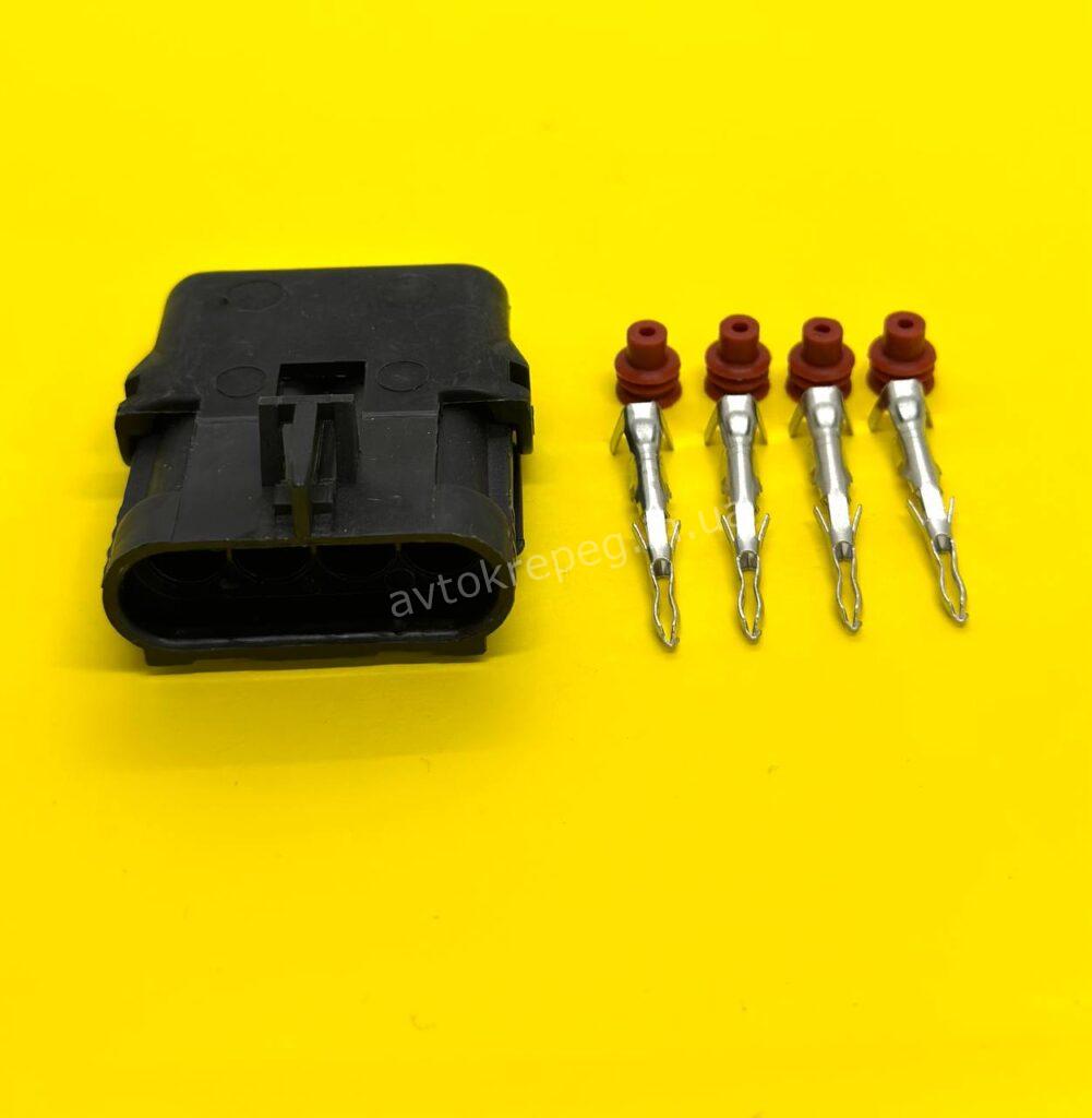 P252 Автомобільний роз'єм герметичний штирьовий 4-х контактний