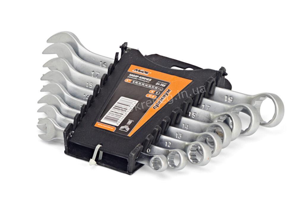 Miol Набір ключів ріжково-накидних  8шт пластик