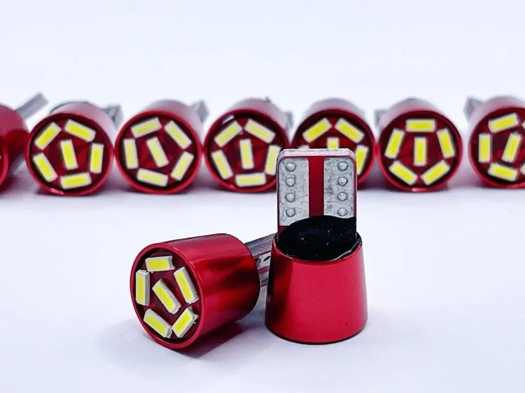 Лампа Діод Т10(W5W)БЦ12V LED 6x3014 R white(обман) 00048