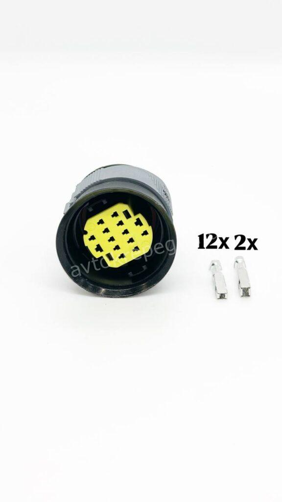 14-конт. мама розєм фари DTBFHPE14BKSV 10847366 для Fiat Ducato Maserati Sicma