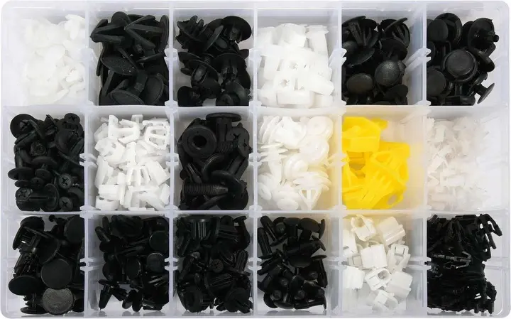 Шпинки для автосалоної обшивки HONDA 18 типорозмірів 418шт